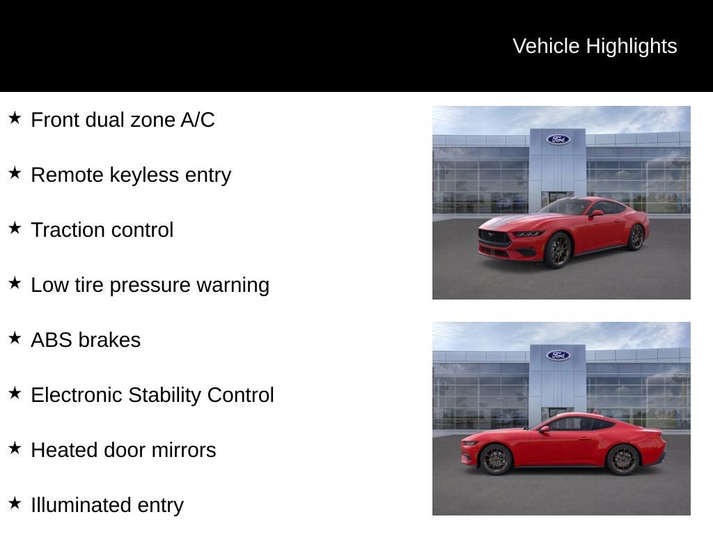 2025 Ford Mustang EcoBoost® Premium Fastback