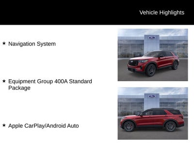 2025 Ford Explorer ST