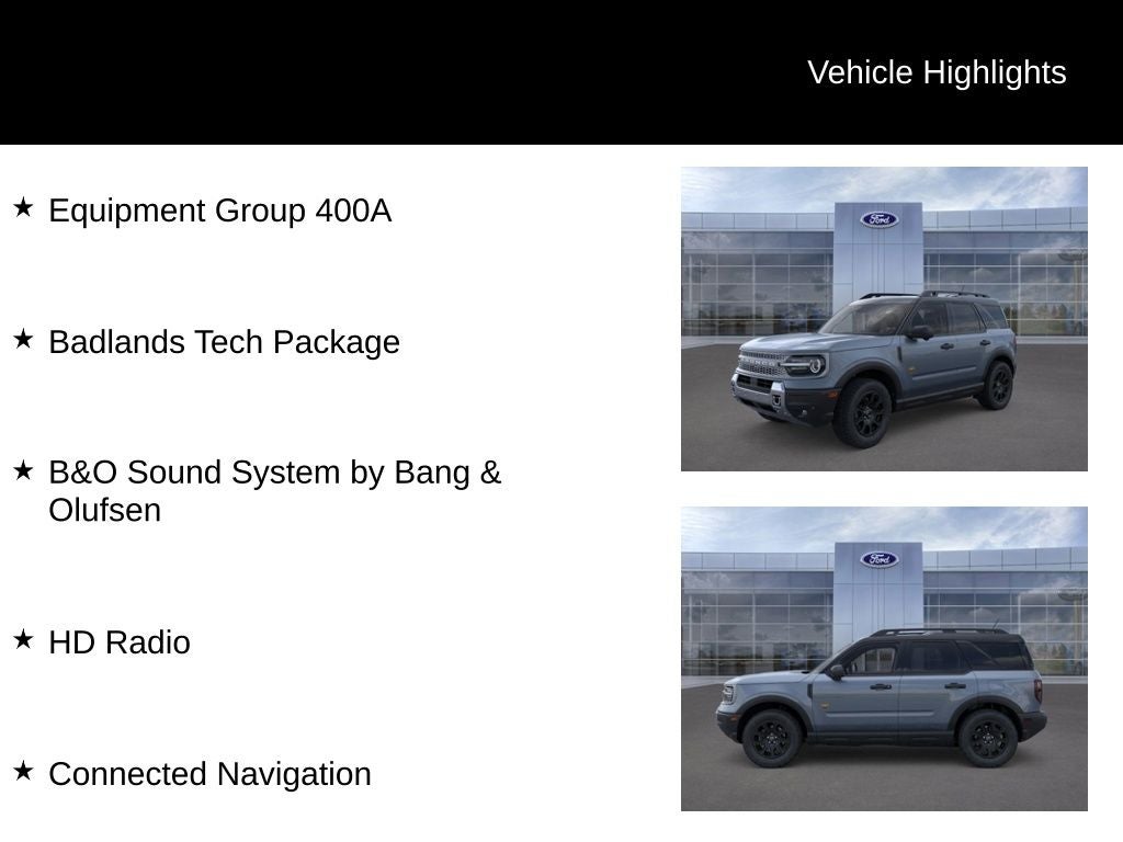 2025 Ford Bronco Sport Badlands®