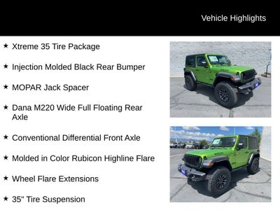 2025 Jeep Wrangler WRANGLER 2-DOOR WILLYS