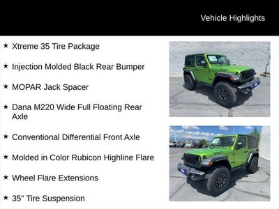 2025 Jeep Wrangler WRANGLER 2-DOOR WILLYS