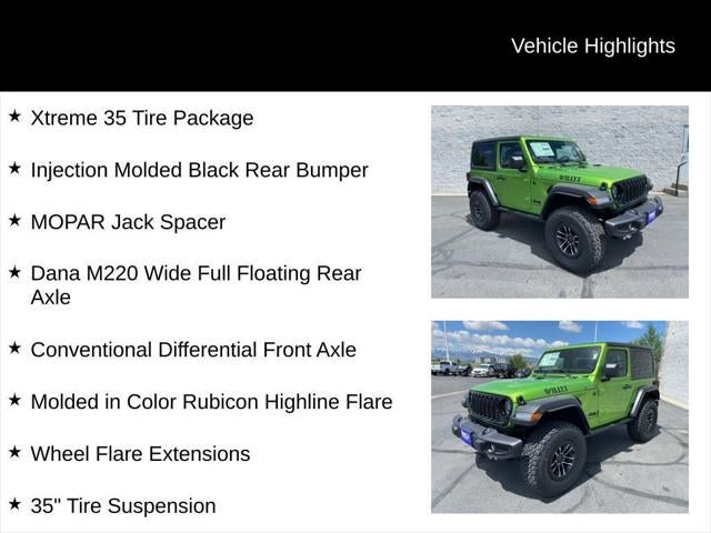 2025 Jeep Wrangler WRANGLER 2-DOOR WILLYS