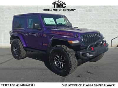 2026 Jeep Wrangler WRANGLER 2-DOOR RUBICON X