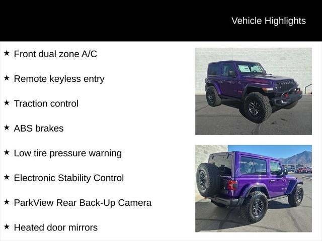 2026 Jeep Wrangler WRANGLER 2-DOOR RUBICON X