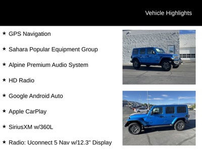 2025 Jeep Wrangler WRANGLER 4-DOOR SAHARA