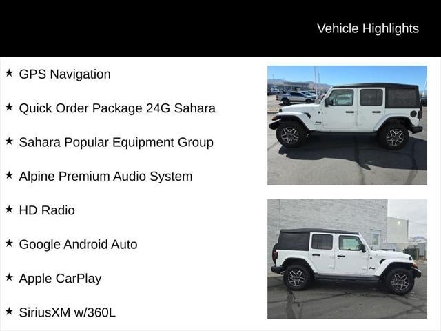 2025 Jeep Wrangler WRANGLER 4-DOOR SAHARA