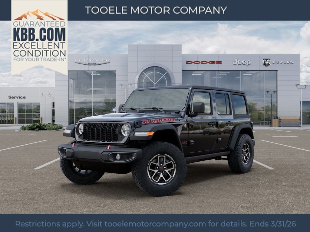 2026 Jeep Wrangler WRANGLER 4-DOOR RUBICON