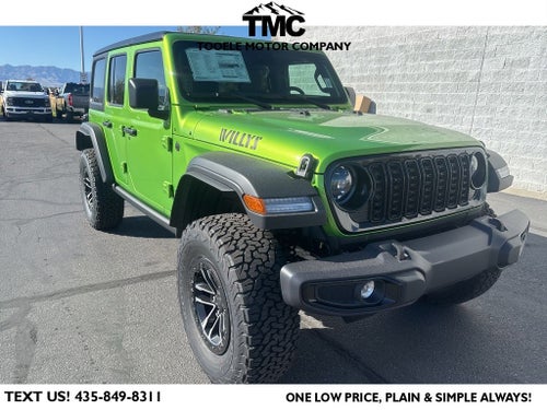 2025 Jeep Wrangler WRANGLER 4-DOOR WILLYS