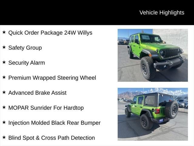 2025 Jeep Wrangler WRANGLER 4-DOOR WILLYS
