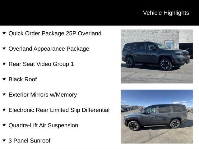 2025 Jeep Wagoneer WAGONEER OVERLAND 4X4