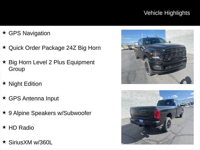 2026 RAM Ram 3500 RAM 3500 BIG HORN CREW CAB 4X4 8' BOX