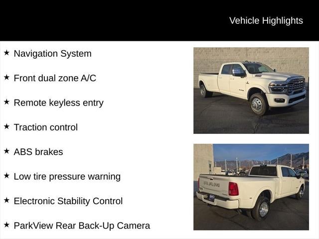 2026 RAM Ram 3500 RAM 3500 LIMITED LONGHORN CREW CAB 4X4 8' BOX