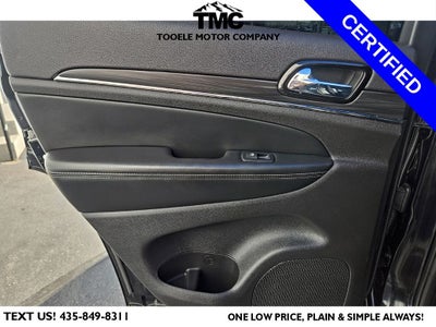 2021 Jeep Grand Cherokee 80th Anniversary Edition + Parallel & Perpendicular Parking Assist