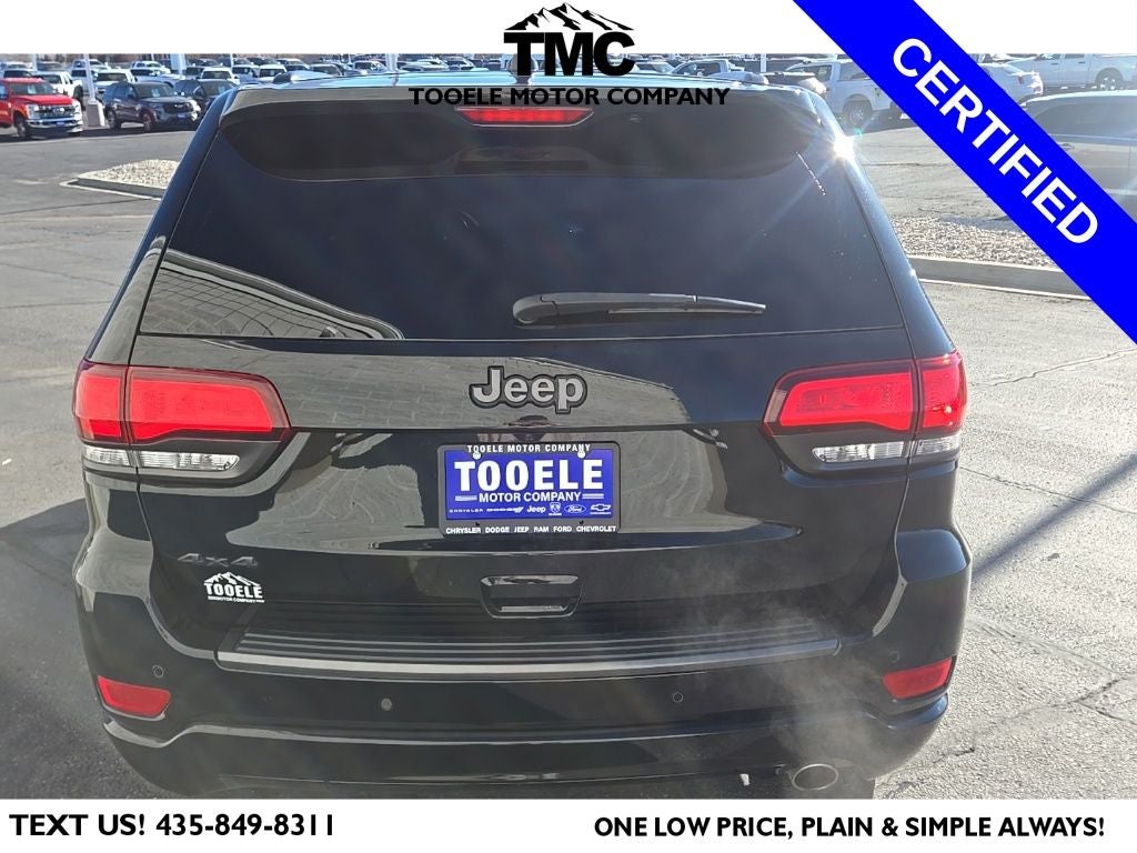 2021 Jeep Grand Cherokee 80th Anniversary Edition + Parallel & Perpendicular Parking Assist