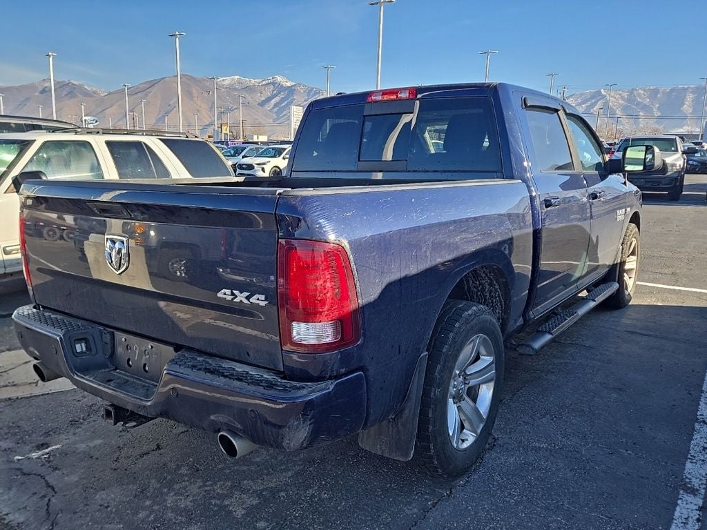 2015 RAM 1500 Sport + Moonroof + Heated Front & Rear Seats & Steering
