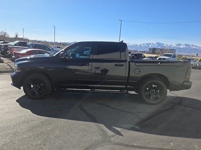 2016 RAM 1500 Sport + Heated Front Seats + Heated Steering Wheel
