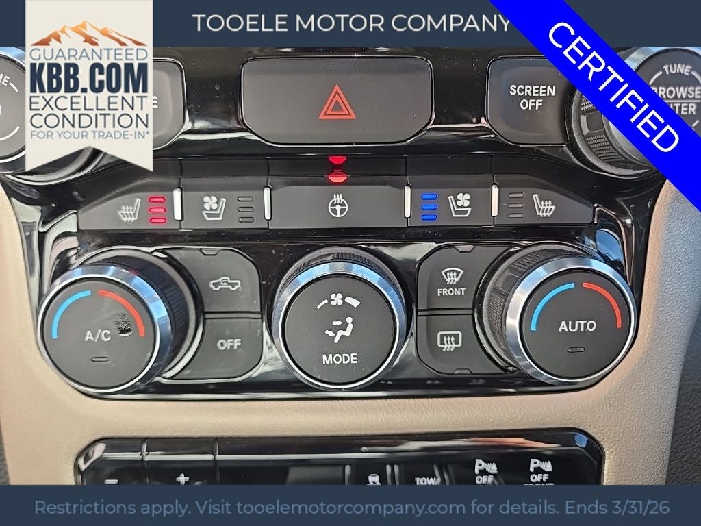 2022 RAM 1500 Laramie Chrome Appearance Group