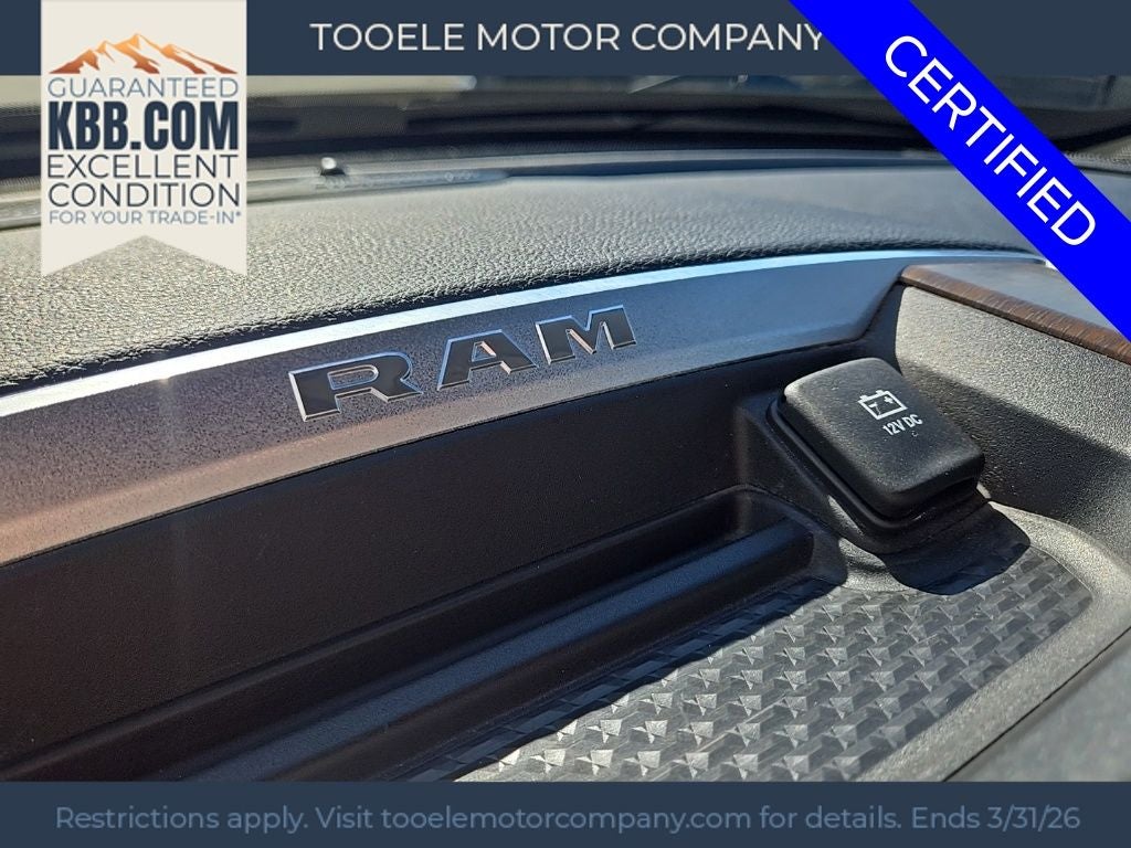 2022 RAM 1500 Laramie Chrome Appearance Group