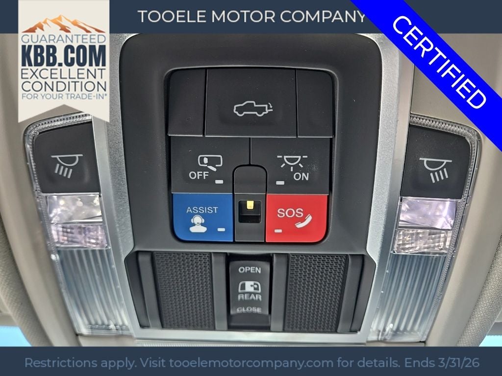 2022 RAM 1500 Laramie Chrome Appearance Group