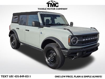 2021 Ford Bronco Black Diamond + Towing Capability Group