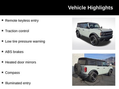 2021 Ford Bronco Black Diamond + Towing Capability Group