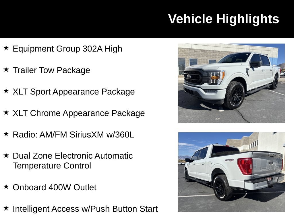 2023 Ford F-150 XLT 302A Sport