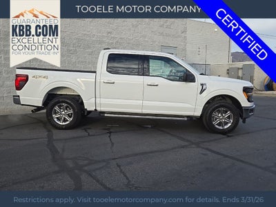 2024 Ford F-150 XLT + Tow Package + Bed Utility Package + Toughbed Bed