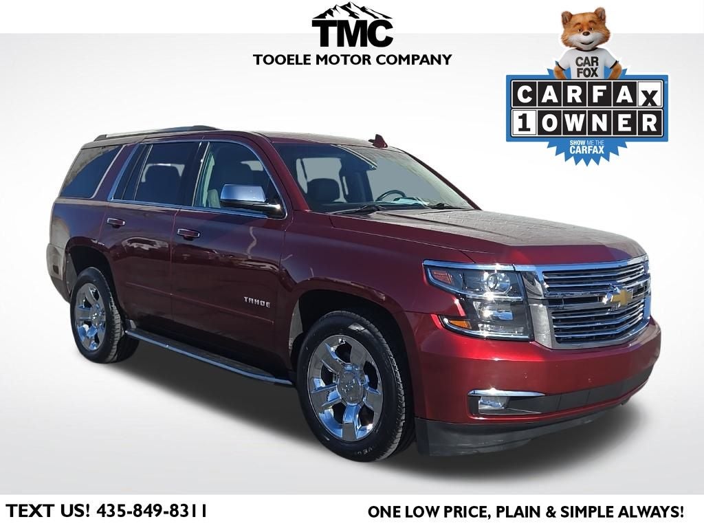2019 Chevrolet Tahoe Premier + Moonroof + 1st,2nd,&3rd Row Heated Seats