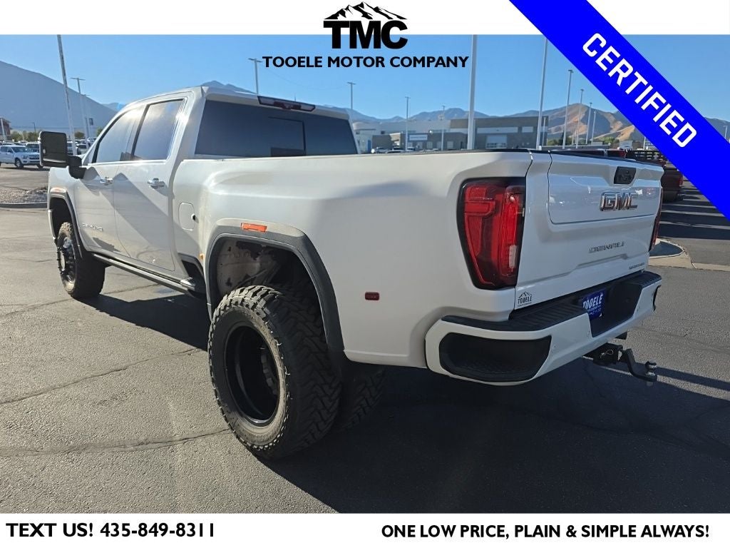 2021 GMC Sierra 3500HD Denali Ultimate Dually + Lift Kit
