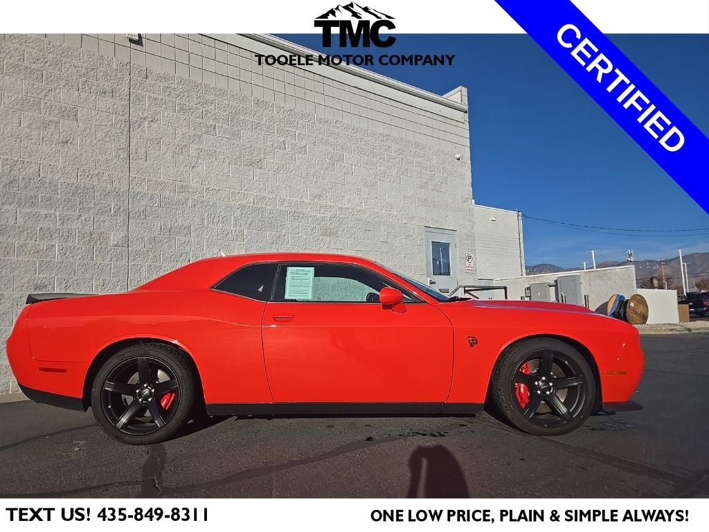 2022 Dodge Challenger SRT Hellcat Redeye + 14.5psi Supercharger + Front & Rear Brembo Brake