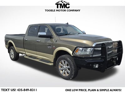 2015 RAM 3500 Laramie Longhorn + Power Moonroof
