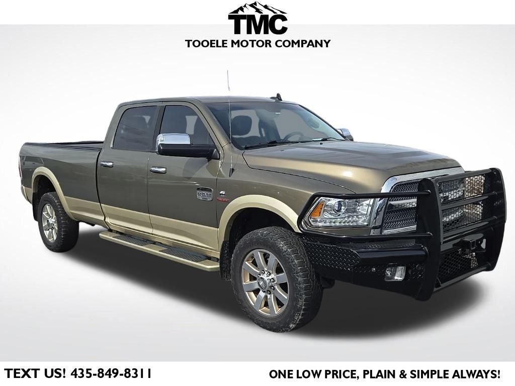 2015 RAM 3500 Laramie Longhorn + Power Moonroof
