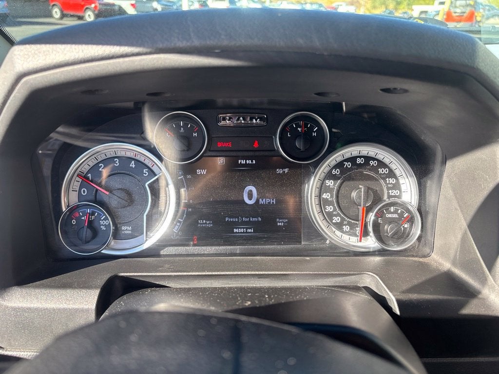 2014 RAM 2500 Outdoorsman Manual Transmission