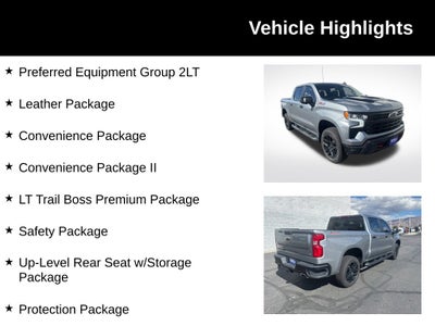 2023 Chevrolet Silverado 1500 LT Trail Boss + Moonroof