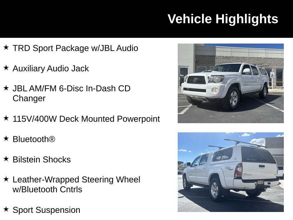2011 Toyota Tacoma Base V6 TRD Sport