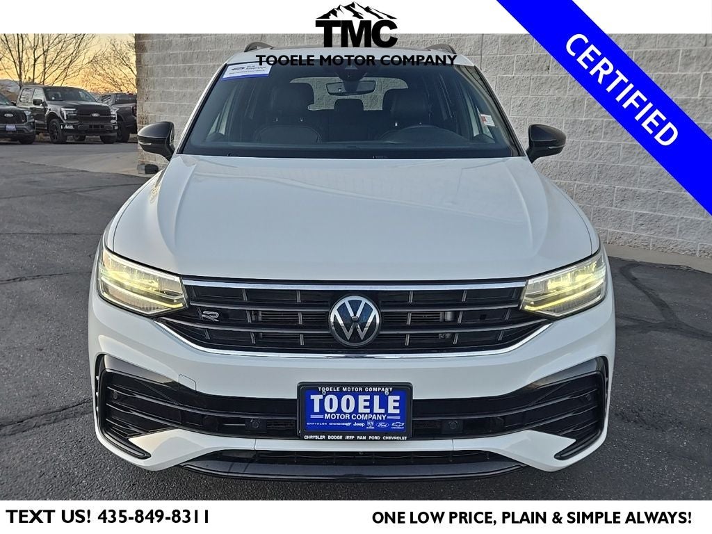 2022 Volkswagen Tiguan 2.0T SE R-Line Black
