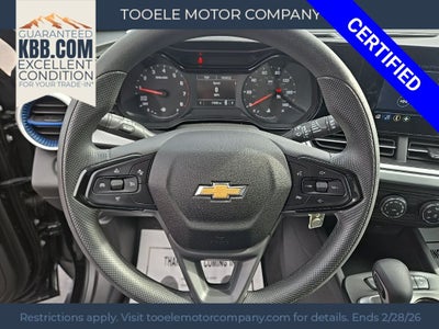 2025 Chevrolet Trax LS + Lane Keep Assist w\ Lane Departure Warning