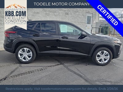 2025 Chevrolet Trax LS + Lane Keep Assist w\ Lane Departure Warning