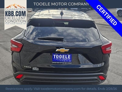 2025 Chevrolet Trax LS + Lane Keep Assist w\ Lane Departure Warning