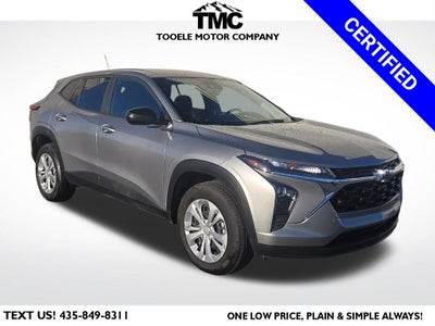 2025 Chevrolet Trax LS + Blackout Package + Lane-Keep Assistance