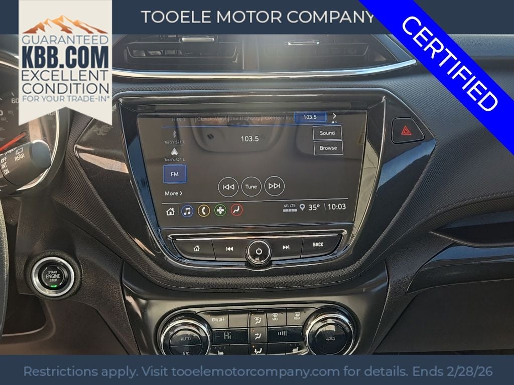 2023 Chevrolet TrailBlazer LT + Convenience Package