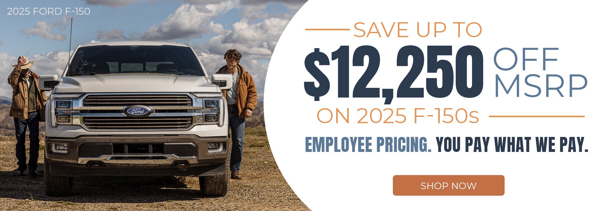 Huge discounts on 2025 Ford F-150s in Tooele UT
